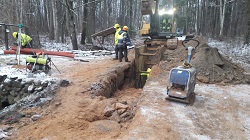Projekta “Ūdenssaimniecības pakalpojumu attīstība Lielvārdē, III kārta