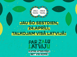 24. aprīlī Lielvārdes novadā talkosim Solo, Duo un Ģimenes talkās